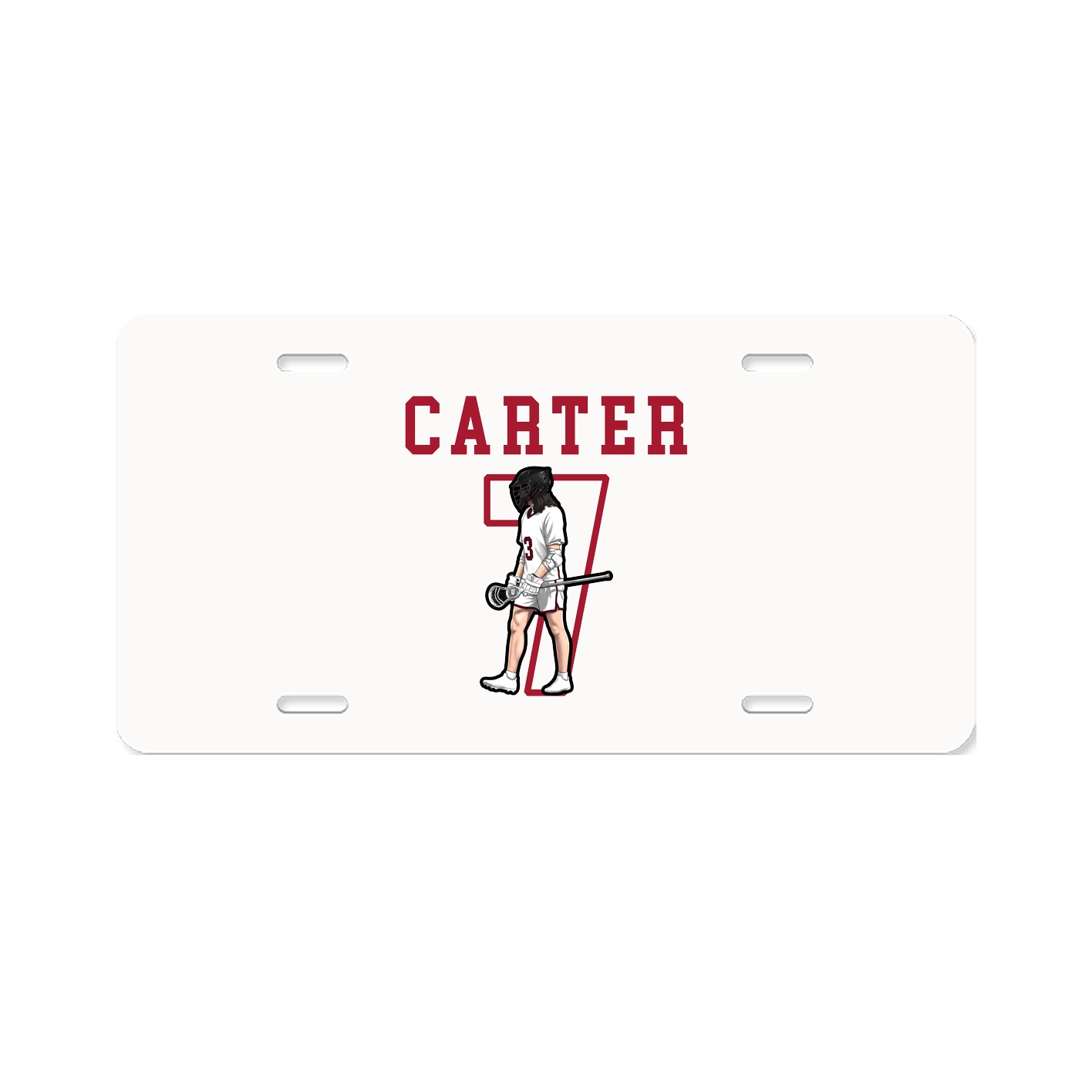 Aluminum License Plate