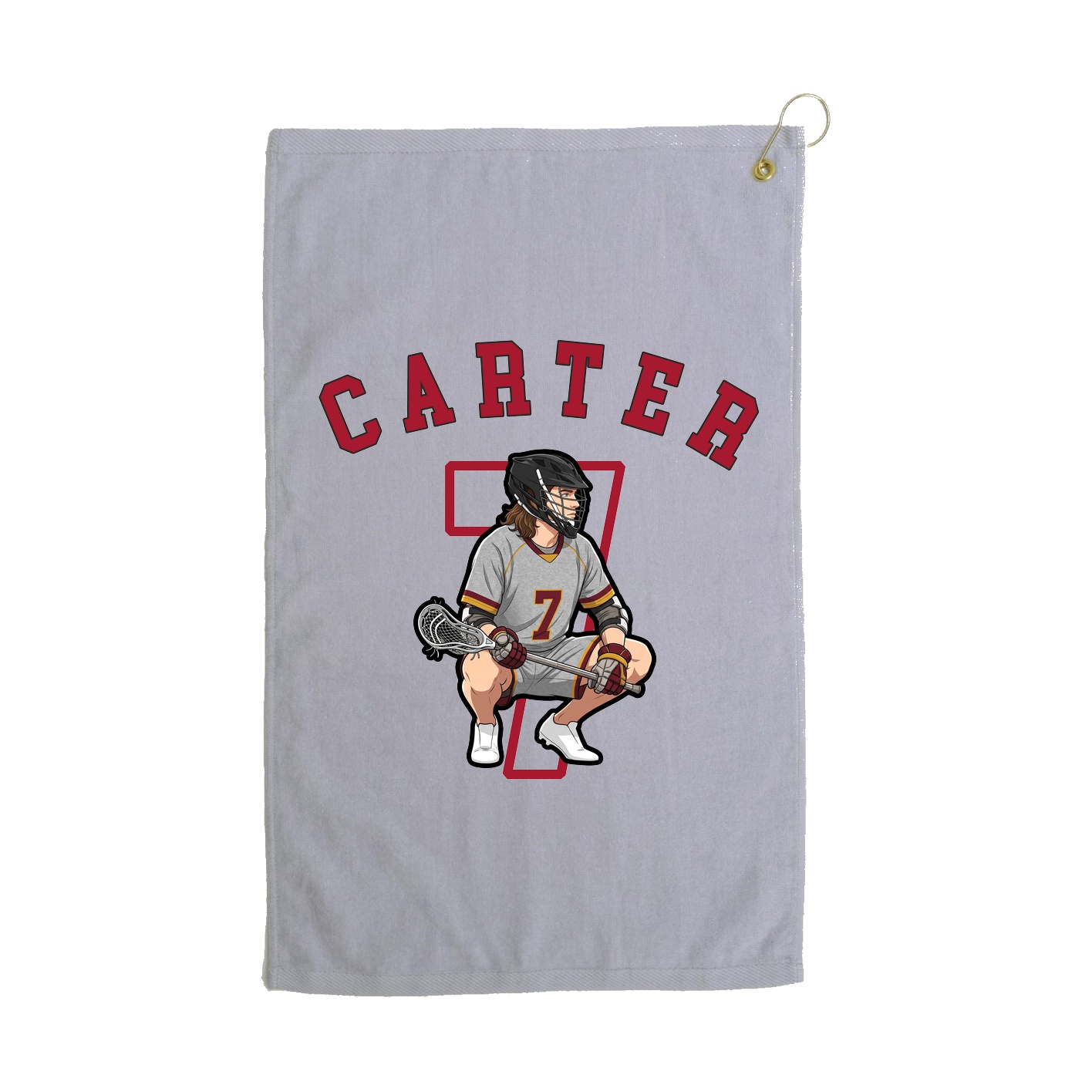 Golf Towel — Shirsey Arch in Grey