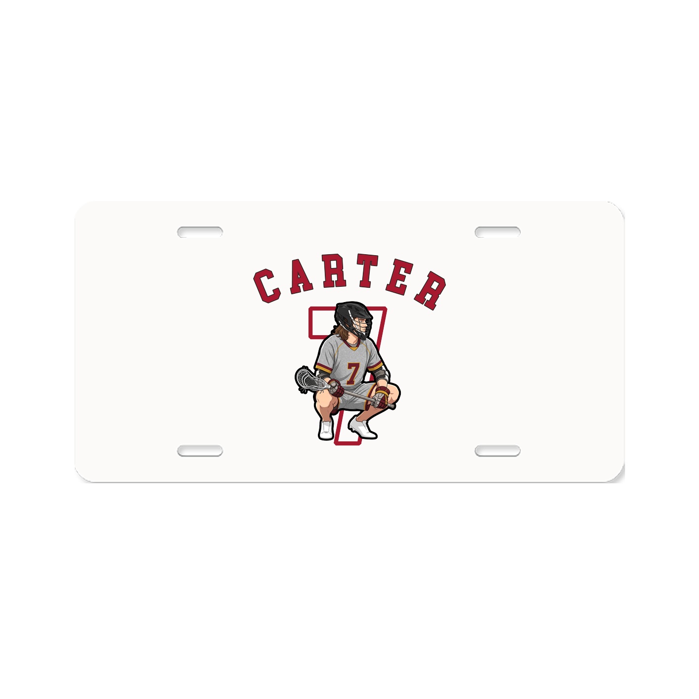 License Plate — Shirsey Arch in Classic