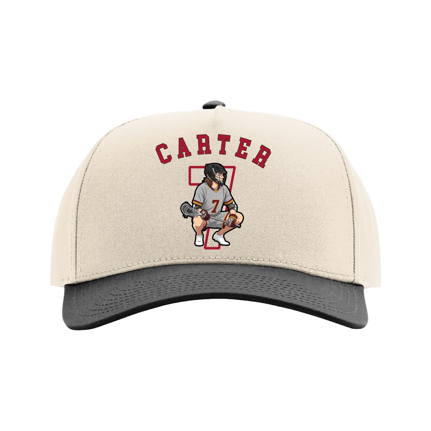 Full Fabric Five-Panel Champ Cap