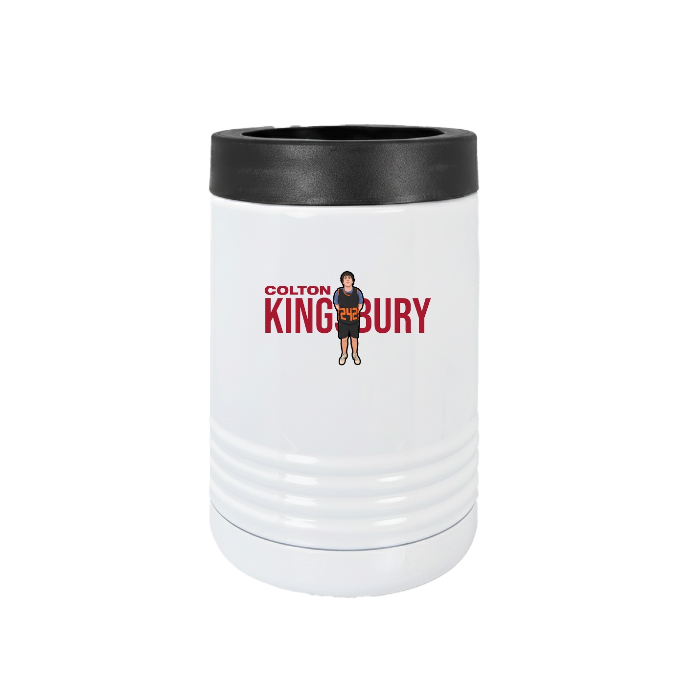 Beverage Holder — Player Name in White