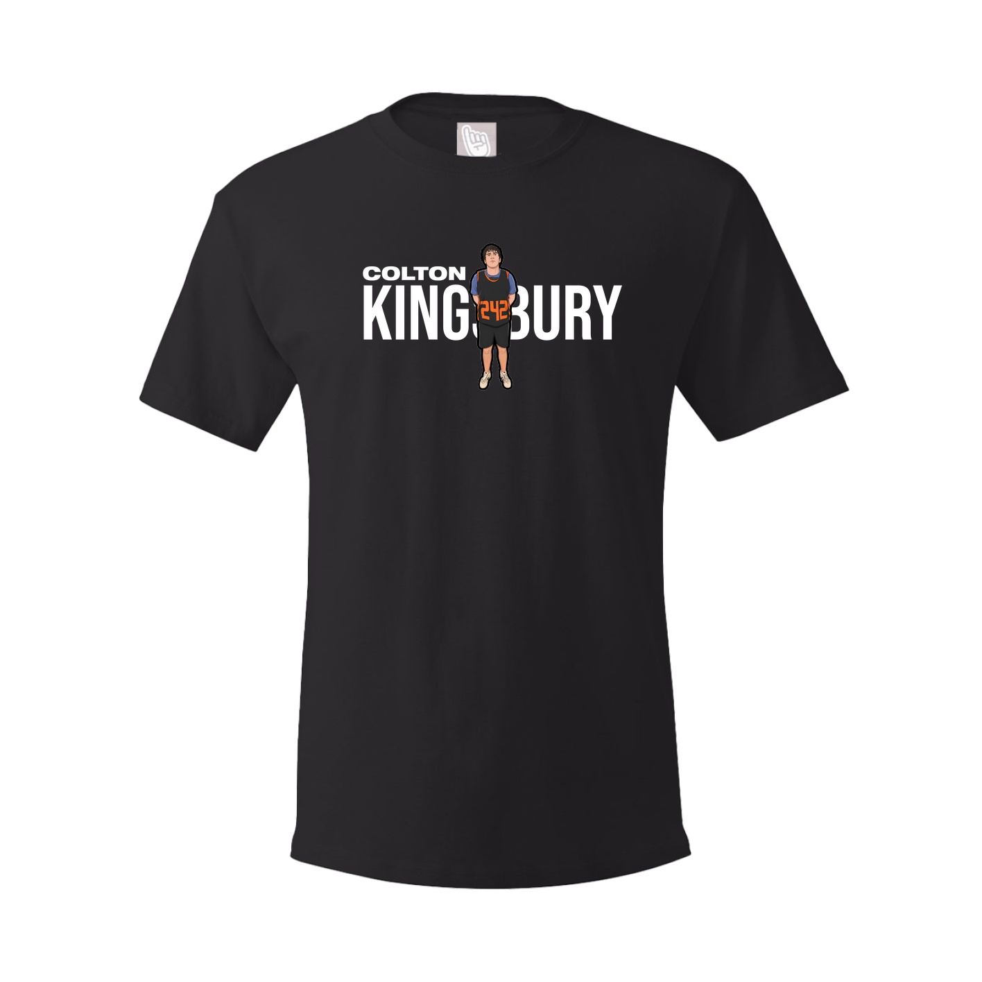 Youth Tee — Player Name in Black