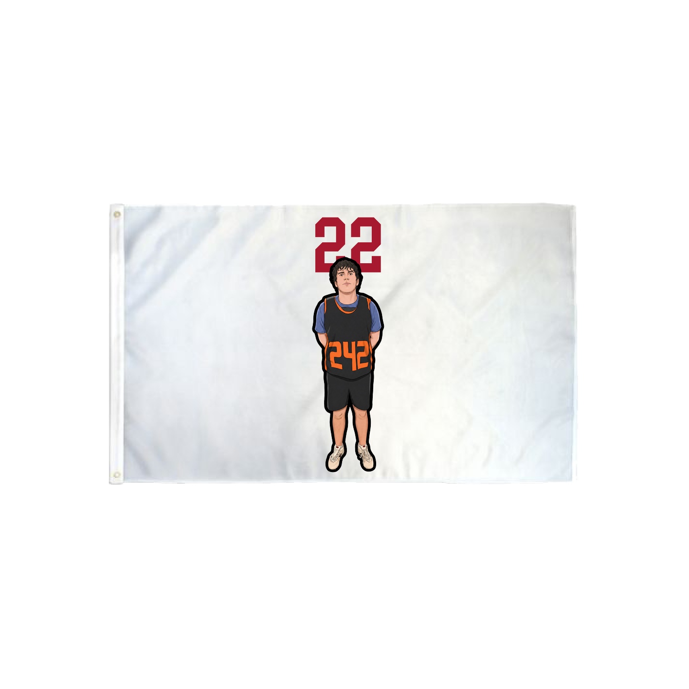3x5 Flag — Number Top in Classic