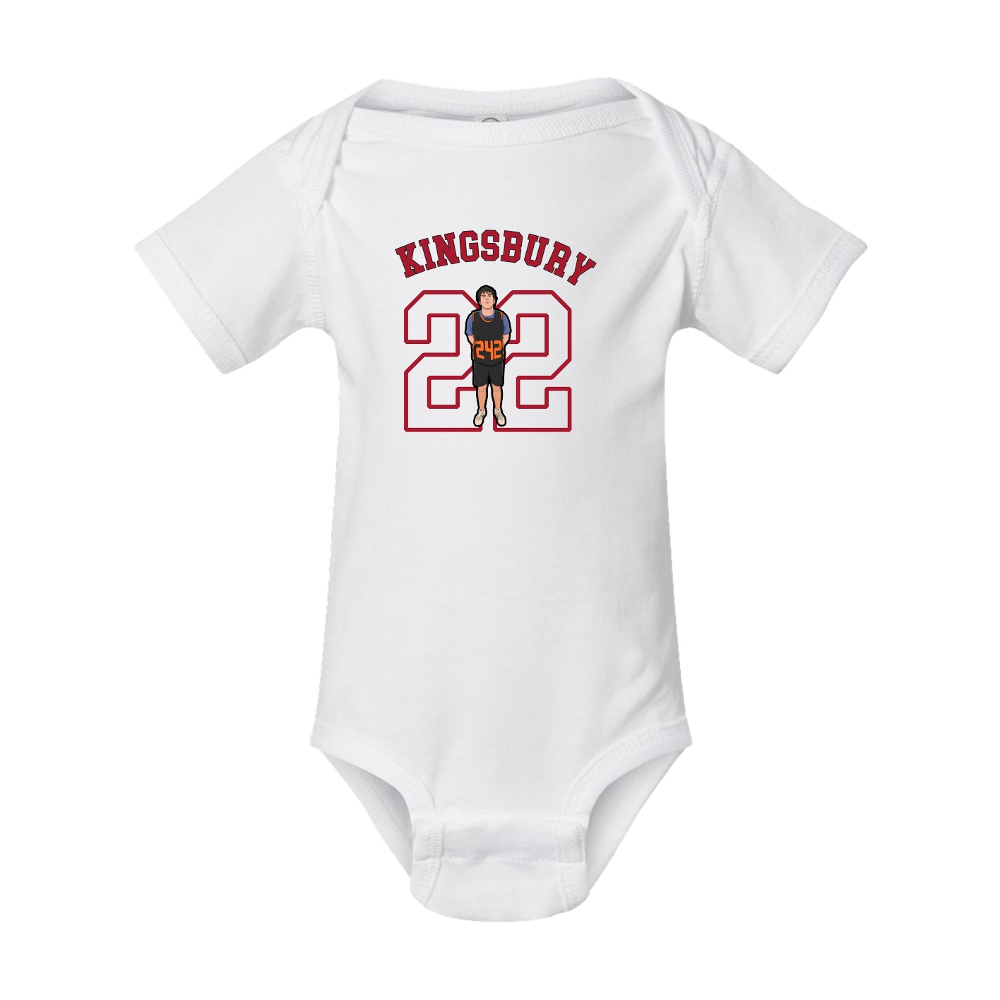 Baby Onesie — Shirsey Arch in White