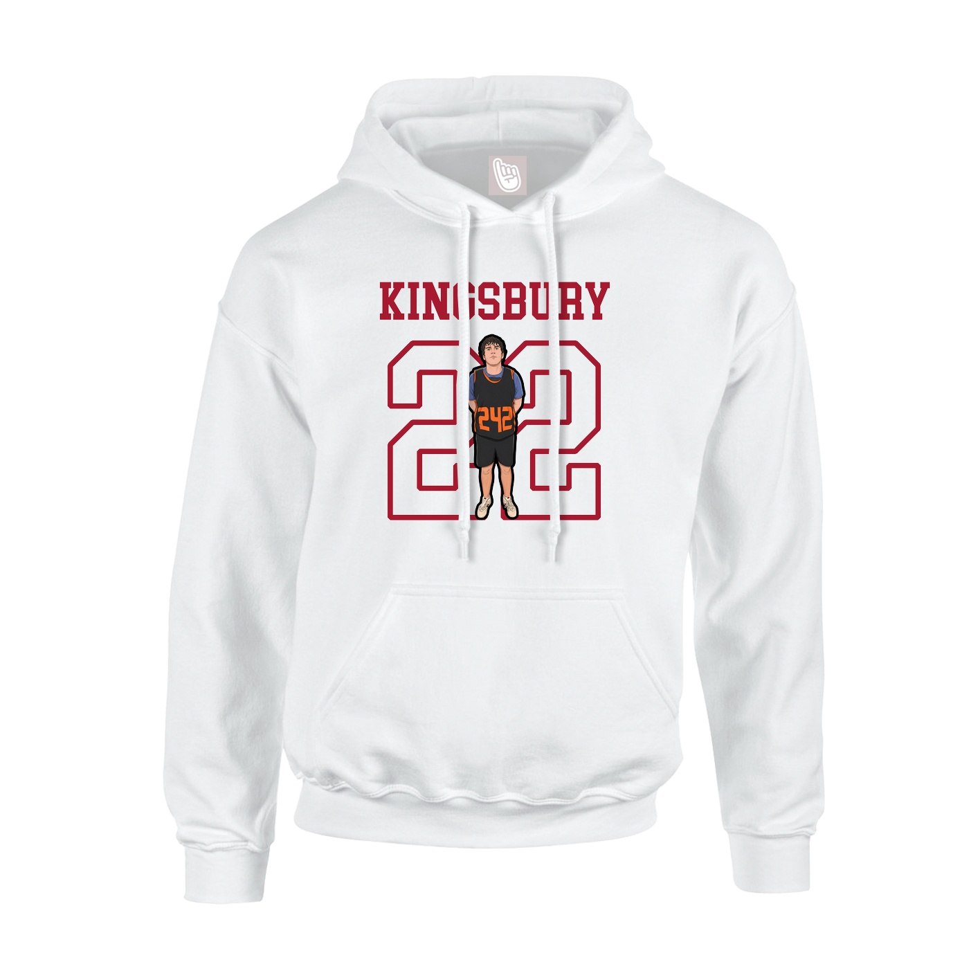 Youth Hoodie — Shirsey in White