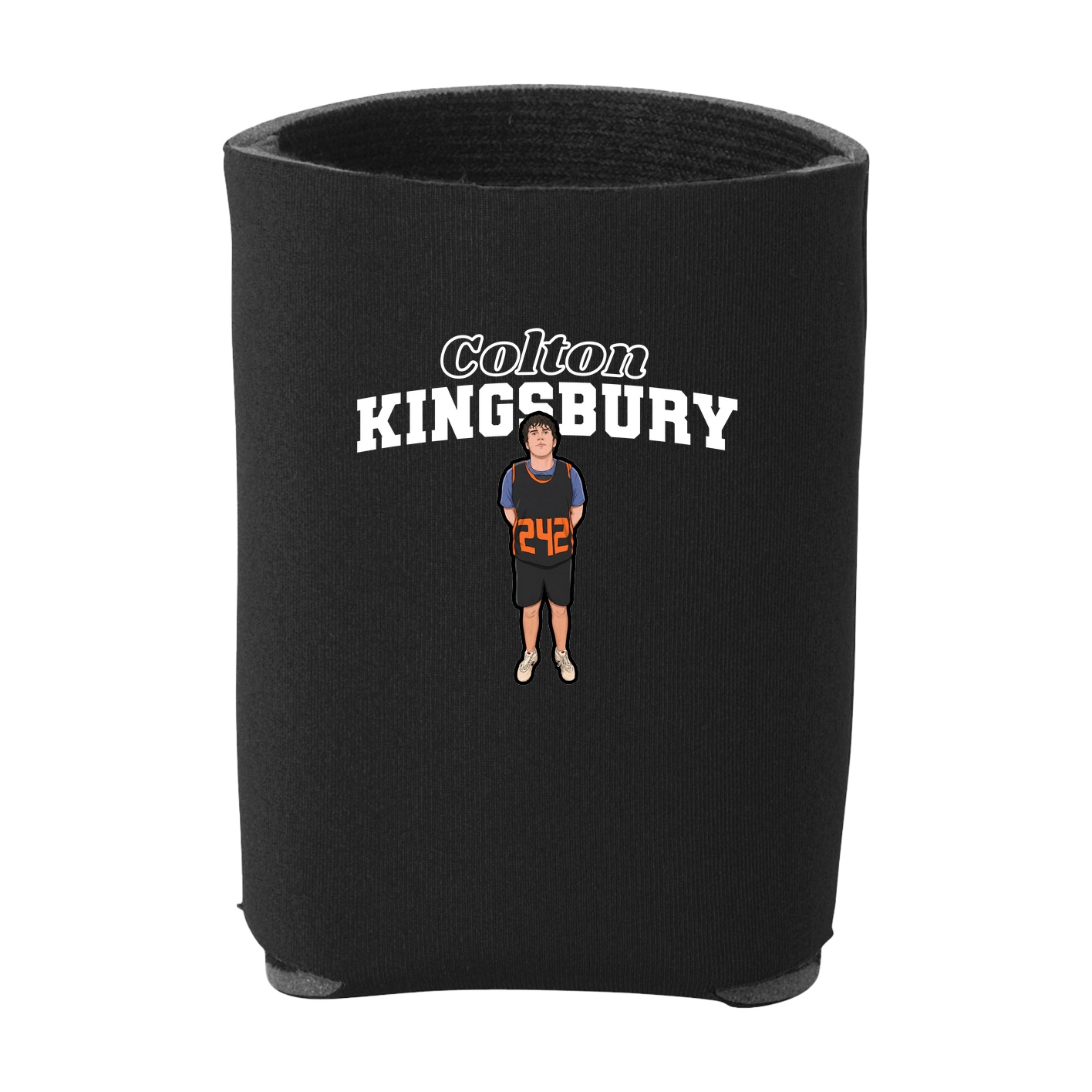 Can Holder — Name Arch in Black