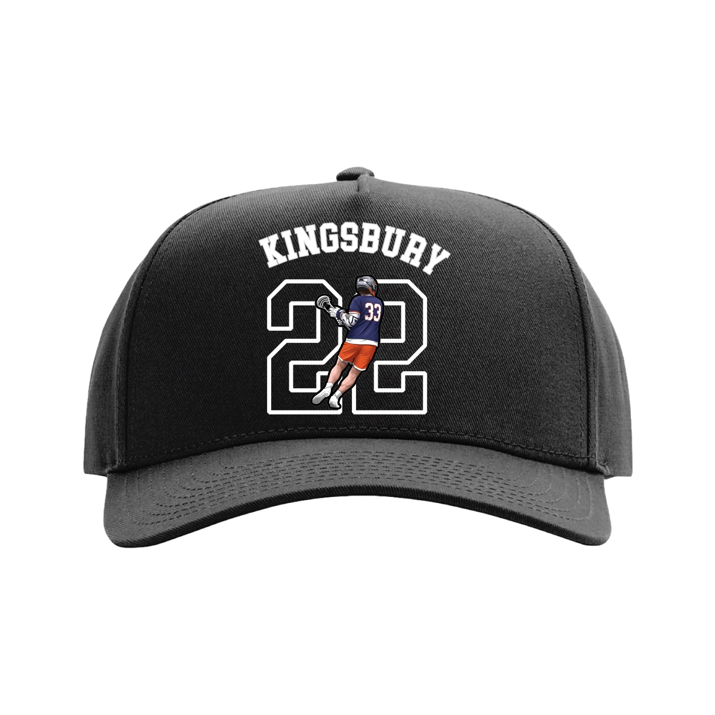 Full Fabric Five-Panel Champ Cap