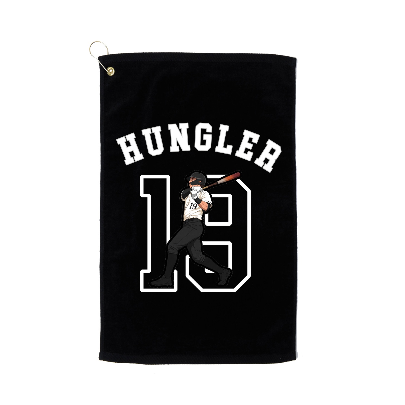 Golf Towel — Shirsey Arch in Black