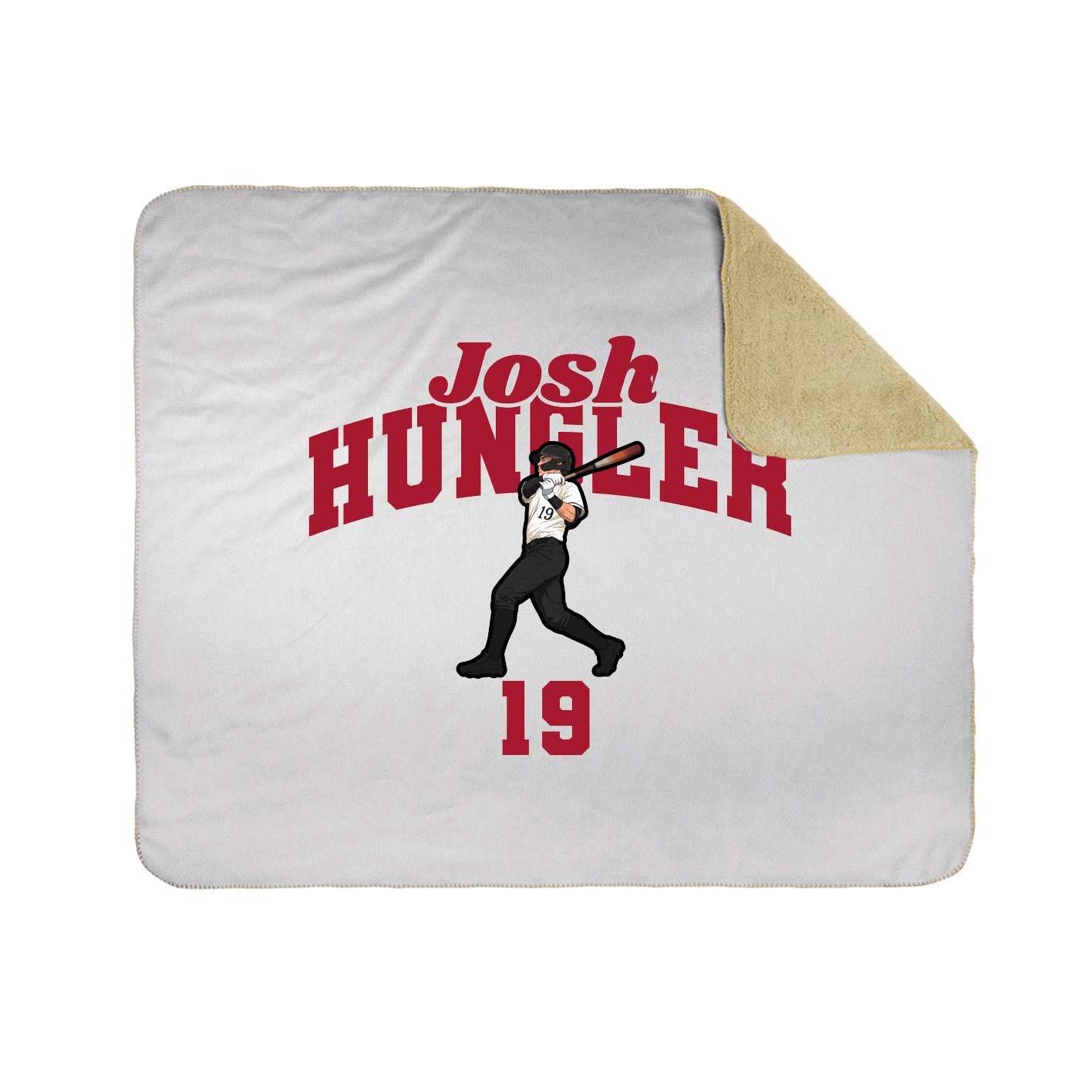 Throw Blanket — Signature Arch in White