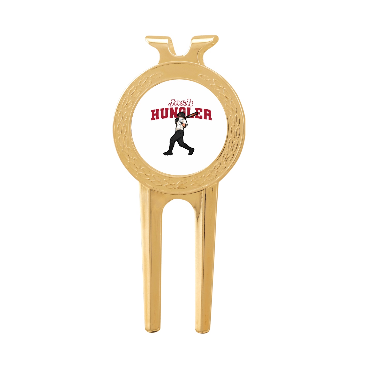 Divot Tool with Ball Marker — Name Arch in Classic