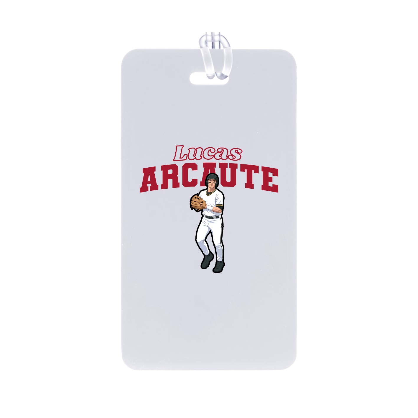 Bag Tag — Name Arch in Classic