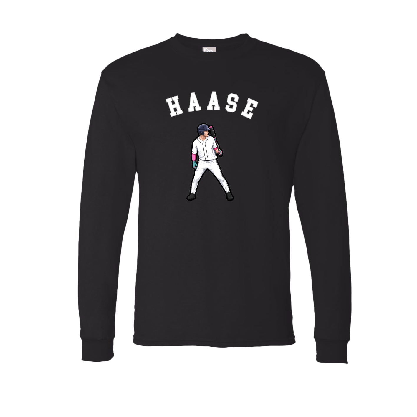 Long Sleeve Tee — Shirsey Arch in Black