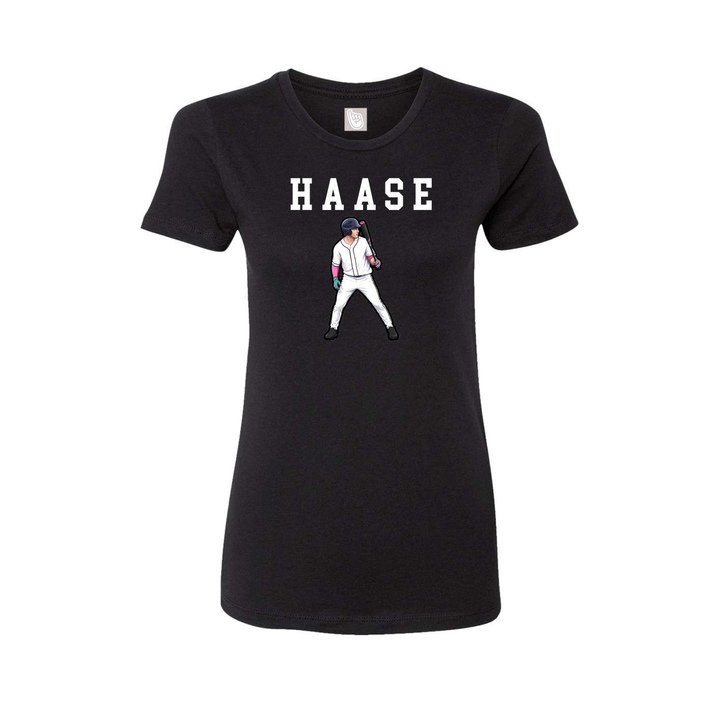 Fitted Women's Tee — Shirsey in Black