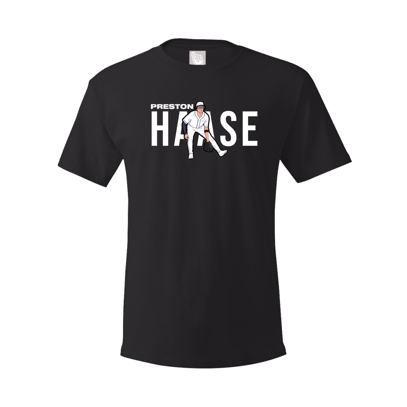 Youth Tee — Player Name in Black