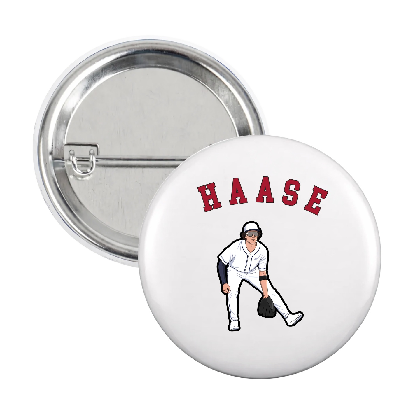 Game Day Button — Shirsey Arch in White