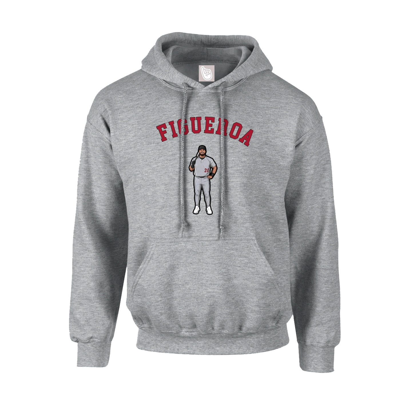 Youth Hoodie — Shirsey Arch in Grey