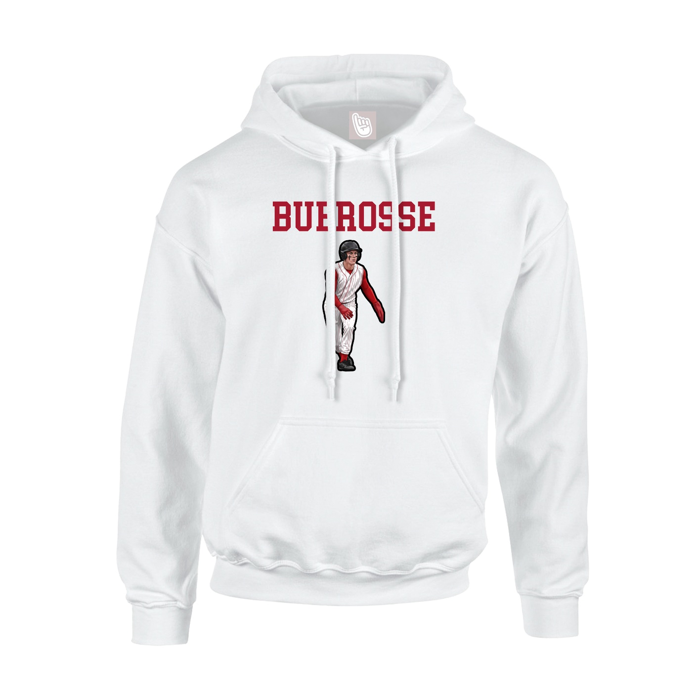 Youth Hoodie — Shirsey in White