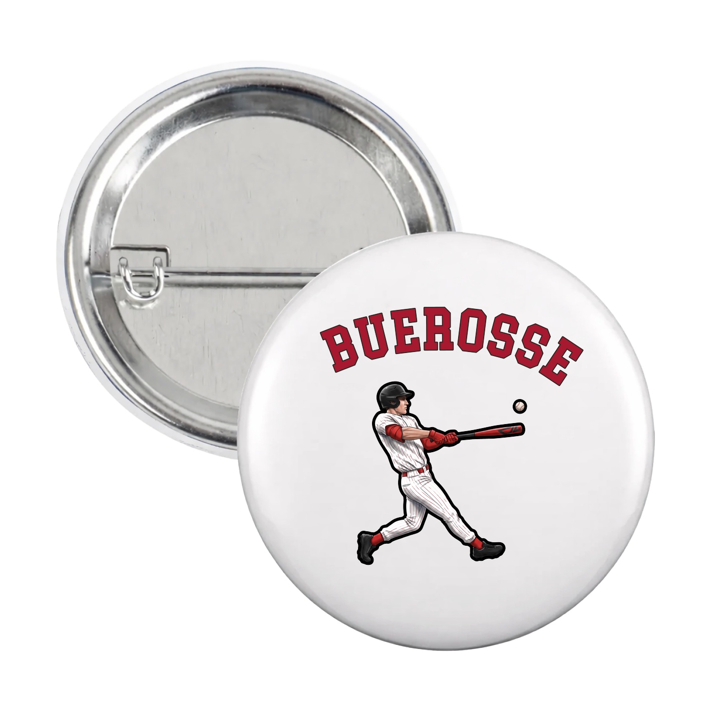 Game Day Button — Shirsey Arch in White