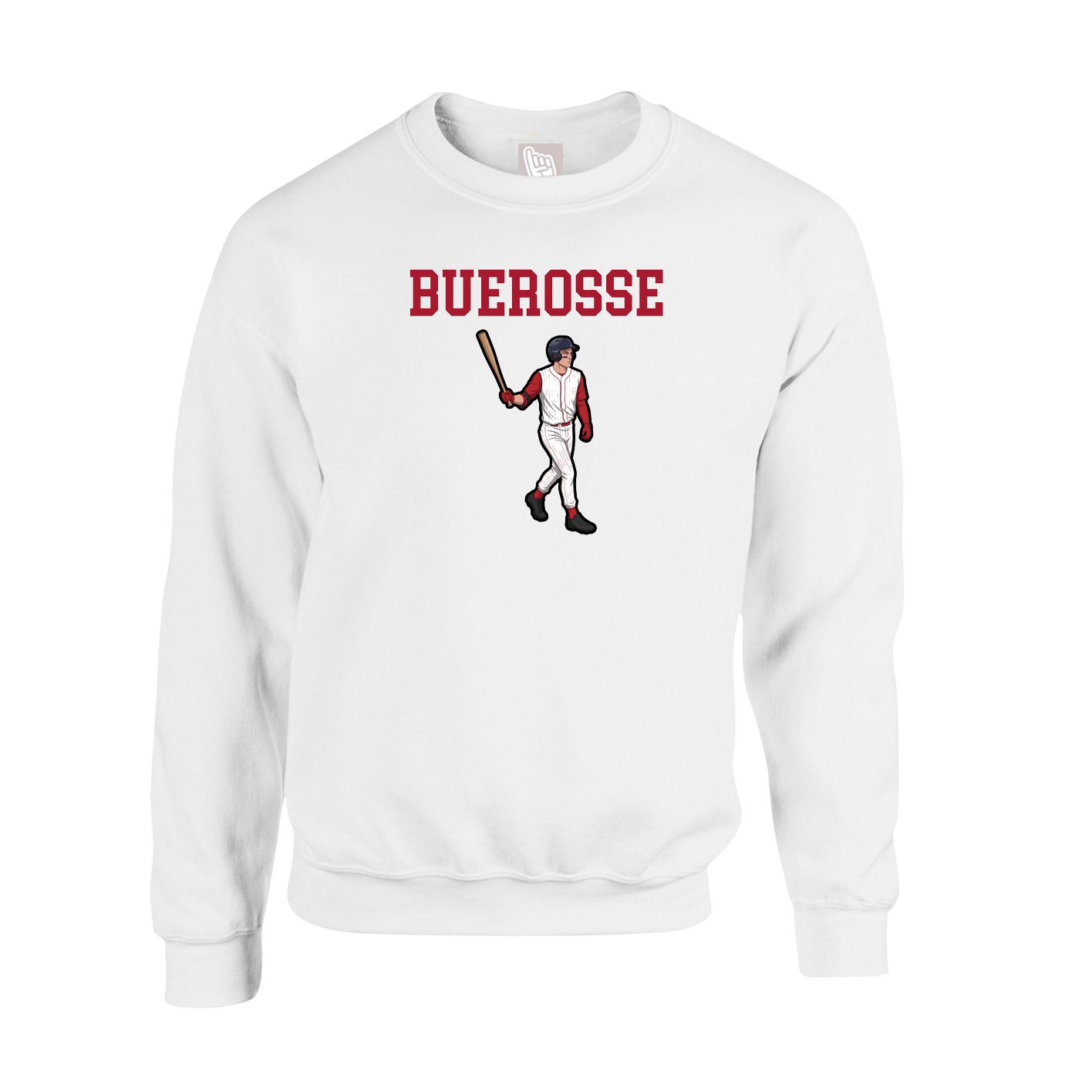Fleece Crew — Shirsey in White