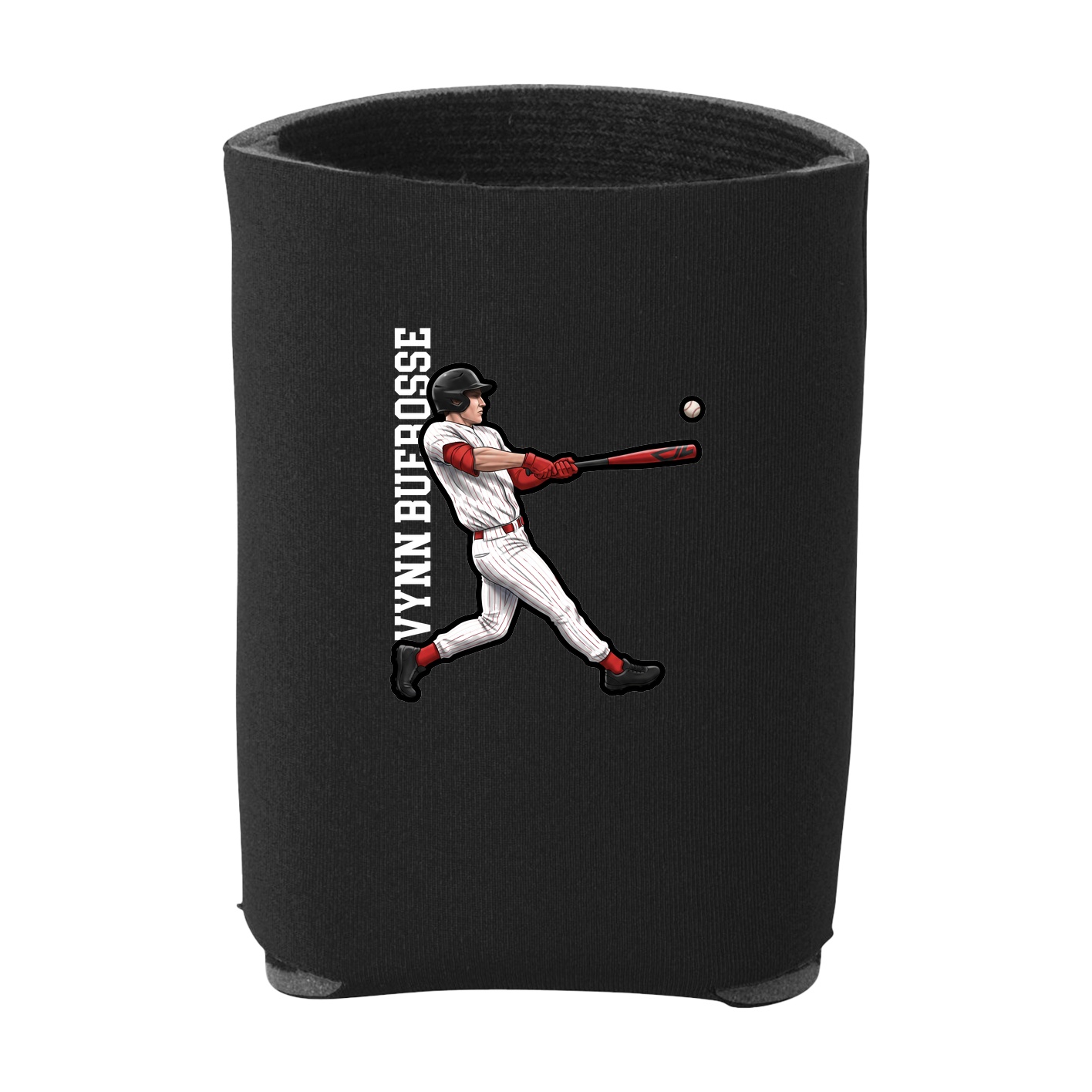 Can Holder — Name Vertical in Black