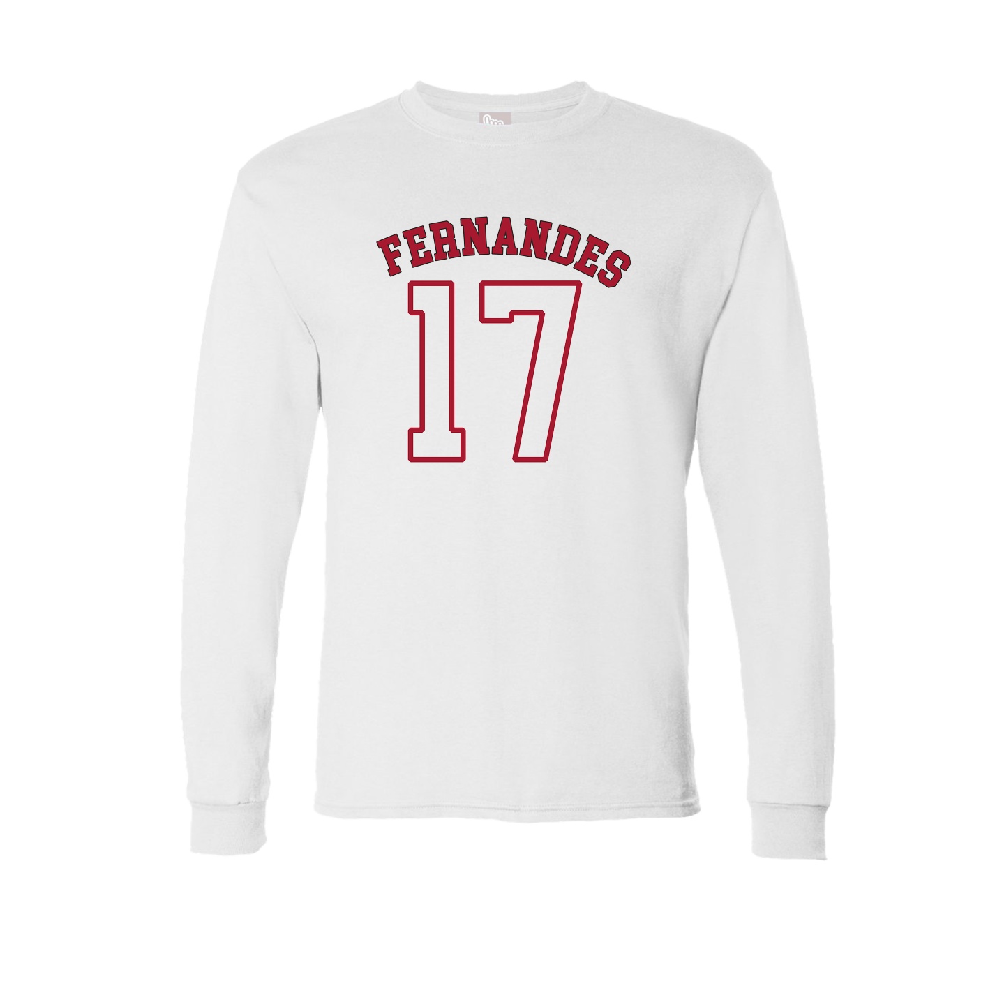 Long Sleeve Tee — Shirsey Arch in White