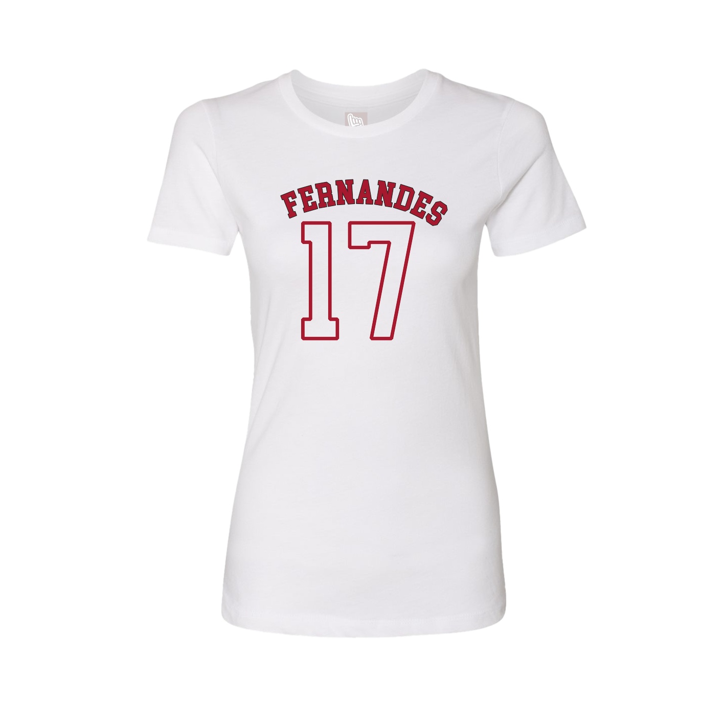 Womens Tee — Shirsey Arch in White