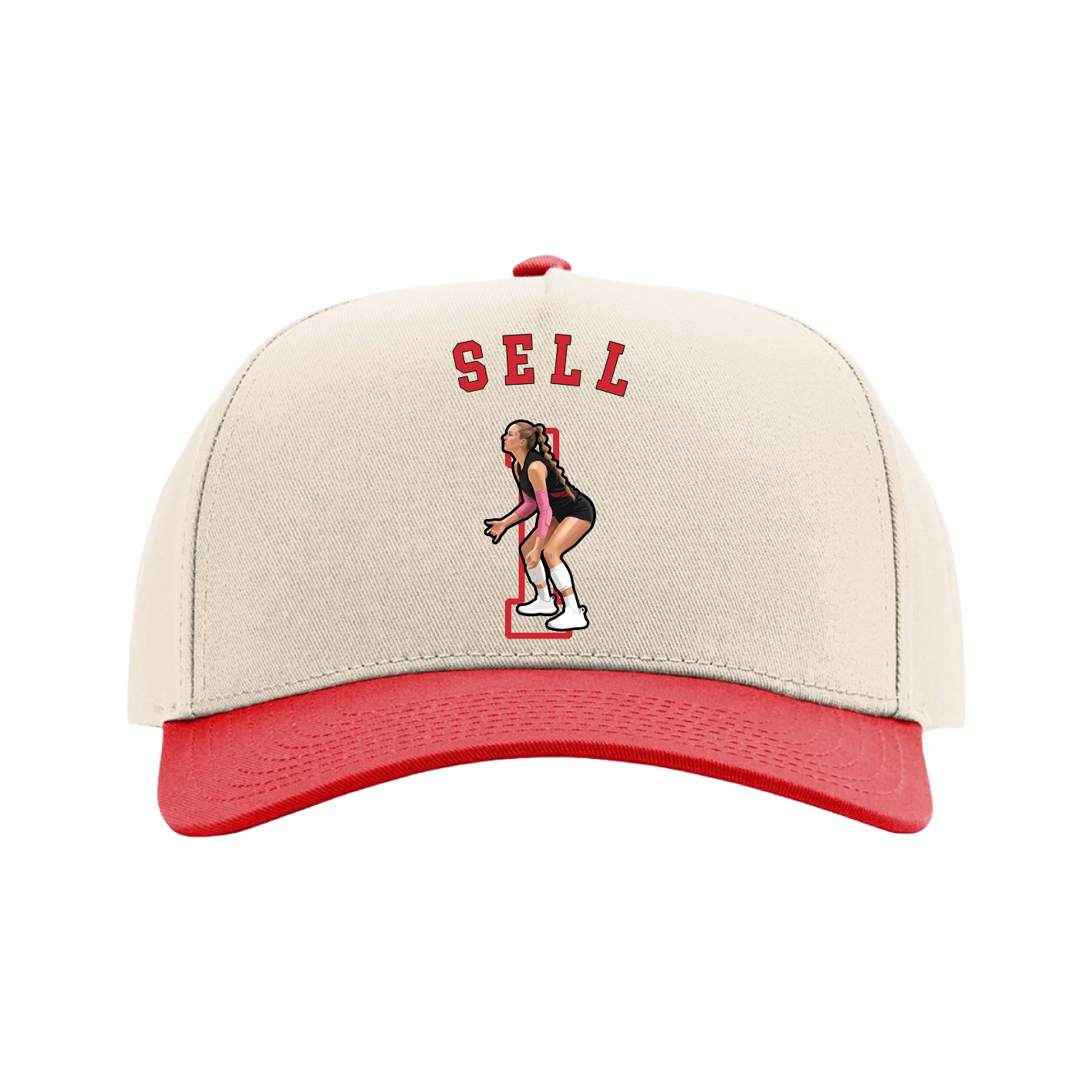 Full Fabric Five-Panel Champ Cap