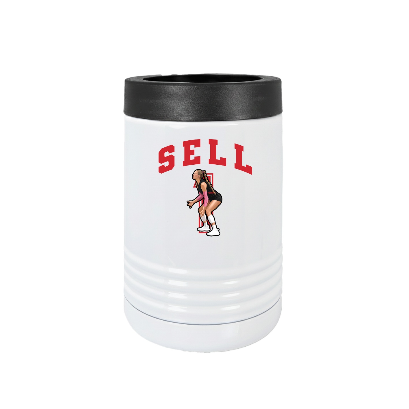 Beverage Holder — Number in White