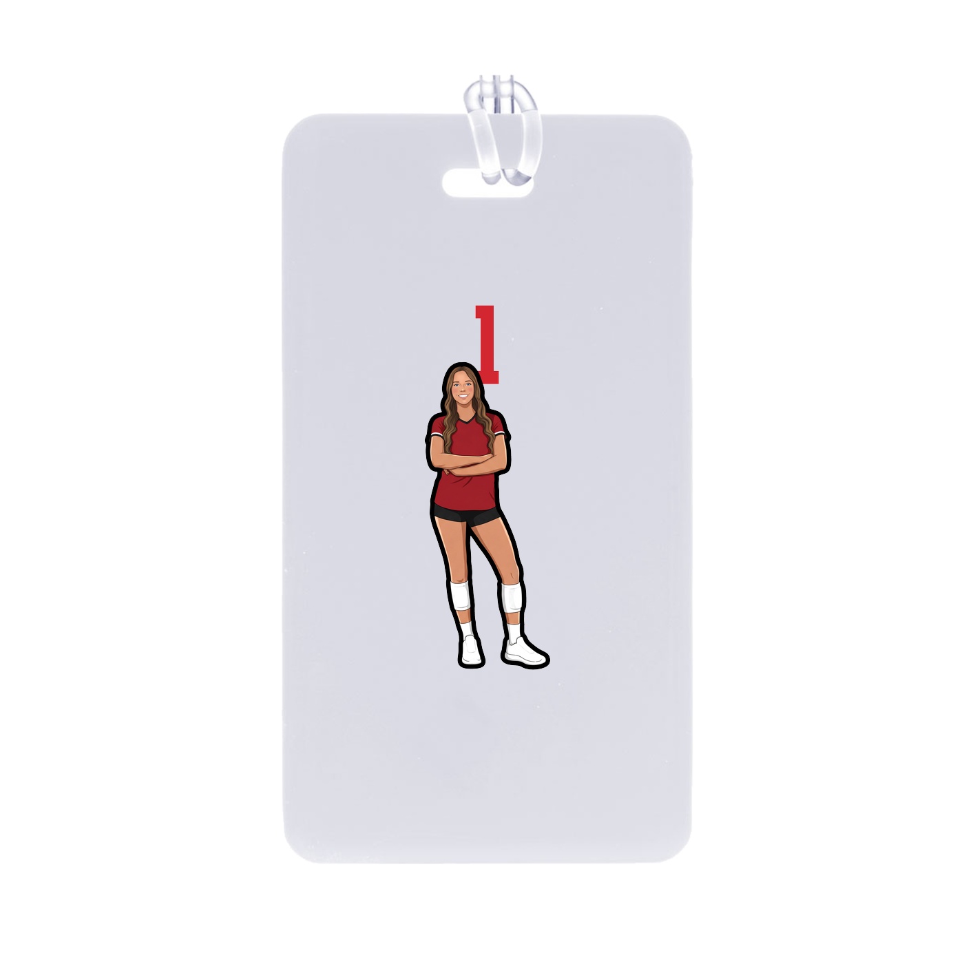 Bag Tag — Number Top in Classic