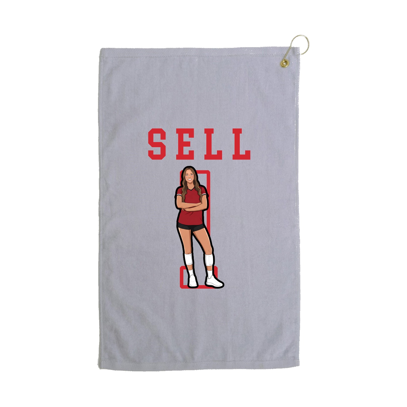 Golf Towel — Shirsey in Grey