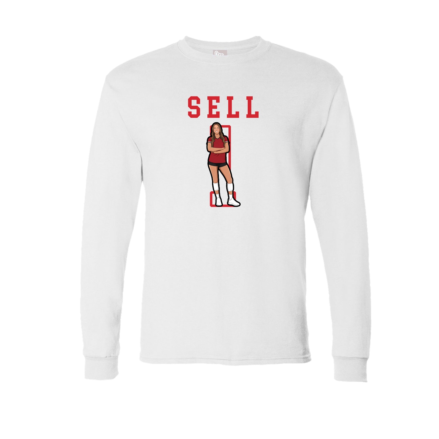 Long Sleeve Tee — Shirsey in White