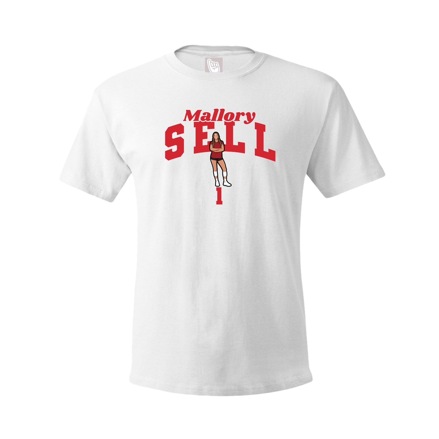 Tee — Signature Arch in White