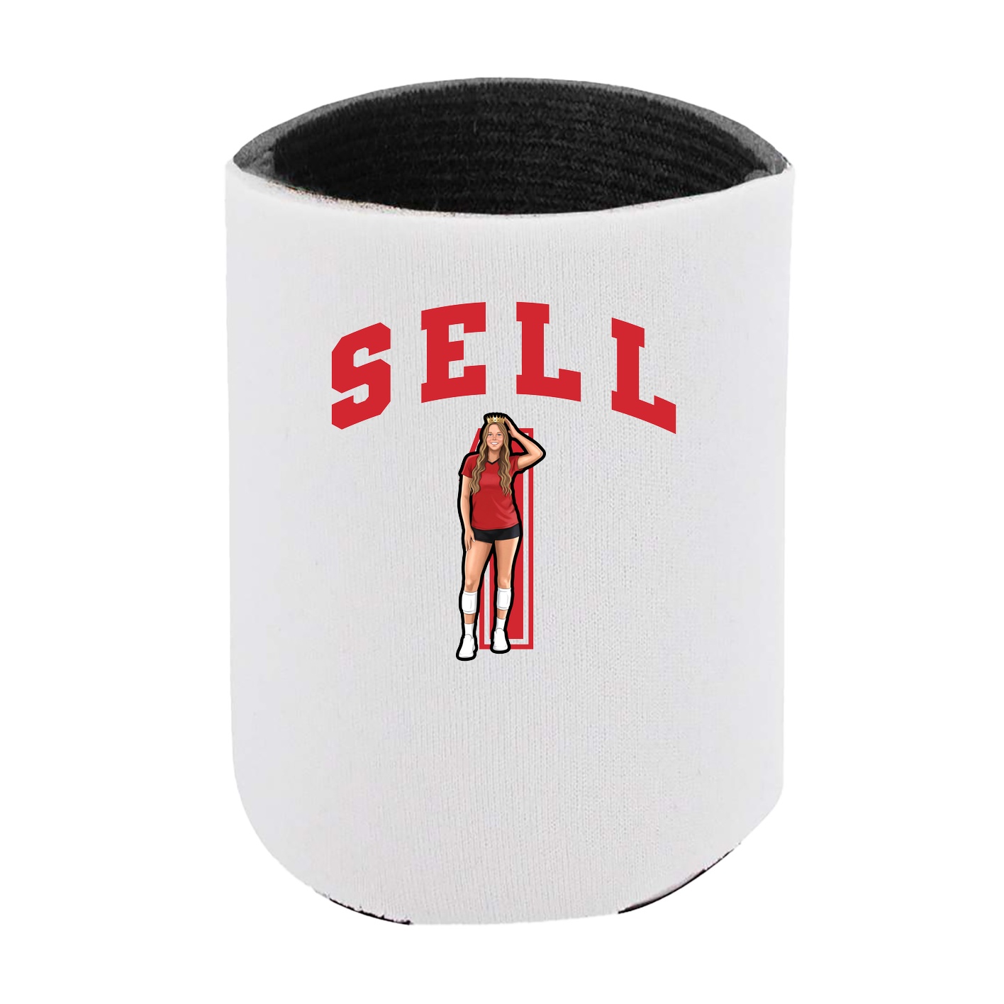 Can Holder — Number in White