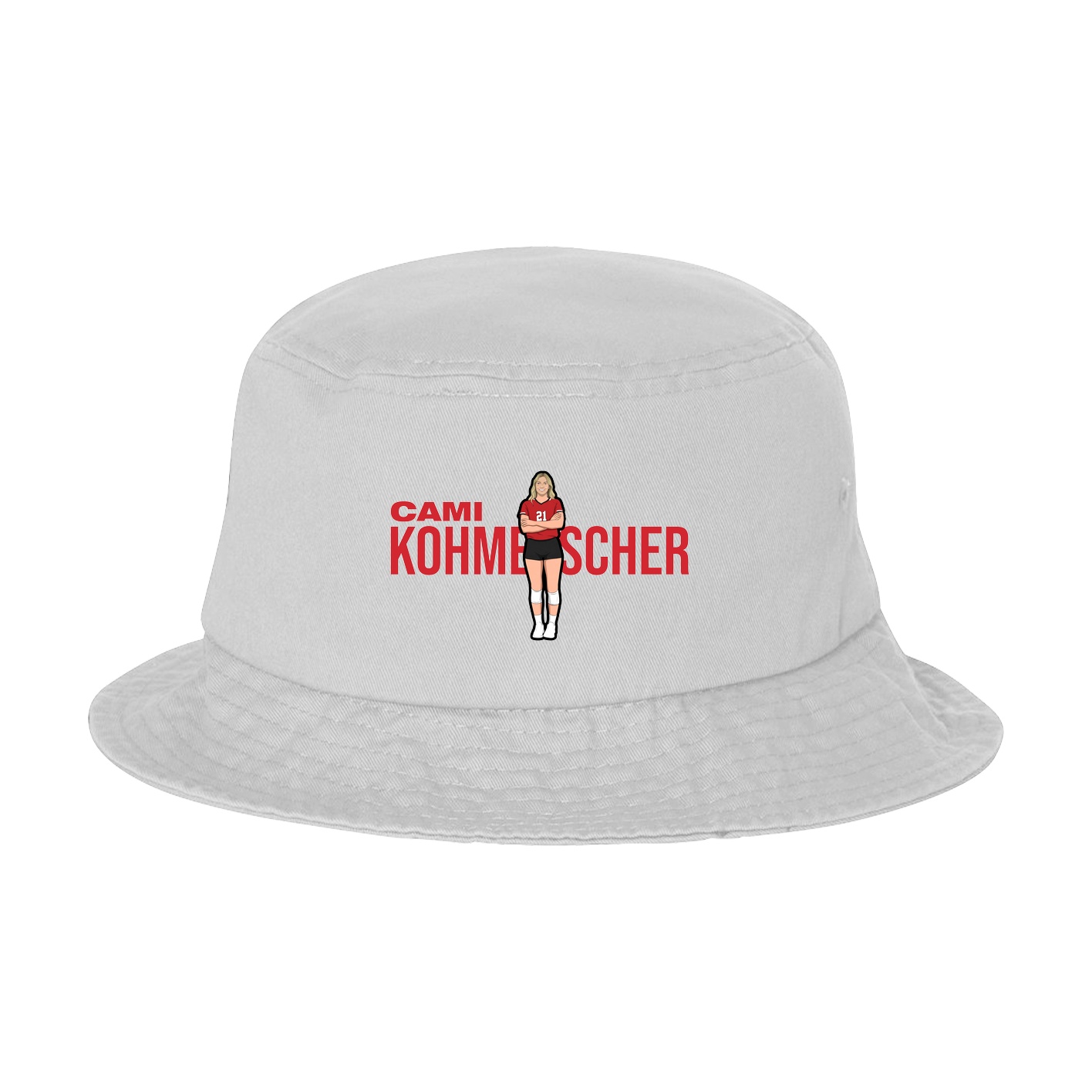 Bucket Cap — Player Name in White
