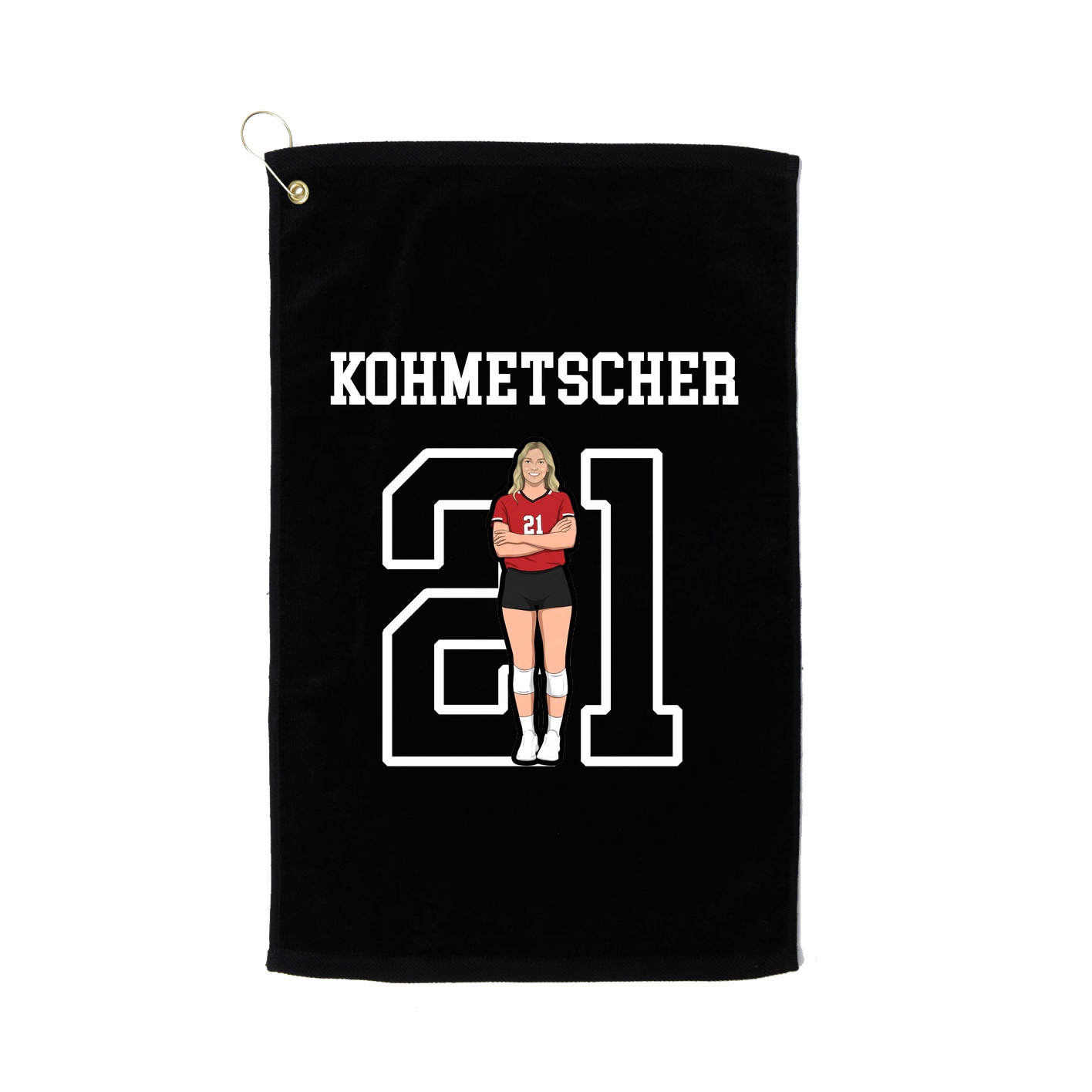 Golf Towel — Shirsey in Black