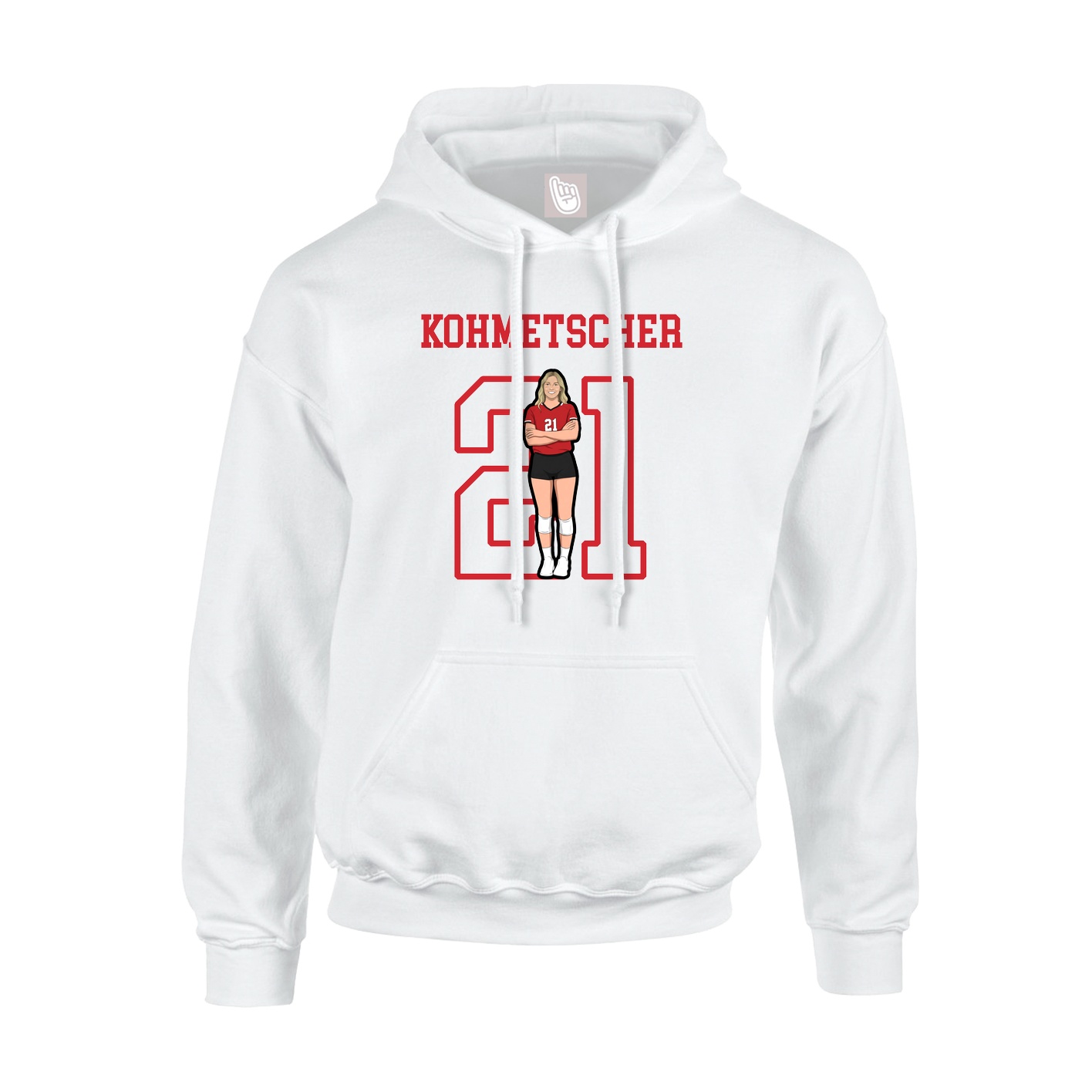Youth Hoodie — Shirsey in White