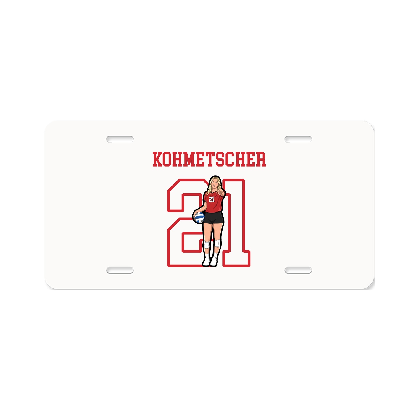 License Plate — Shirsey in Classic