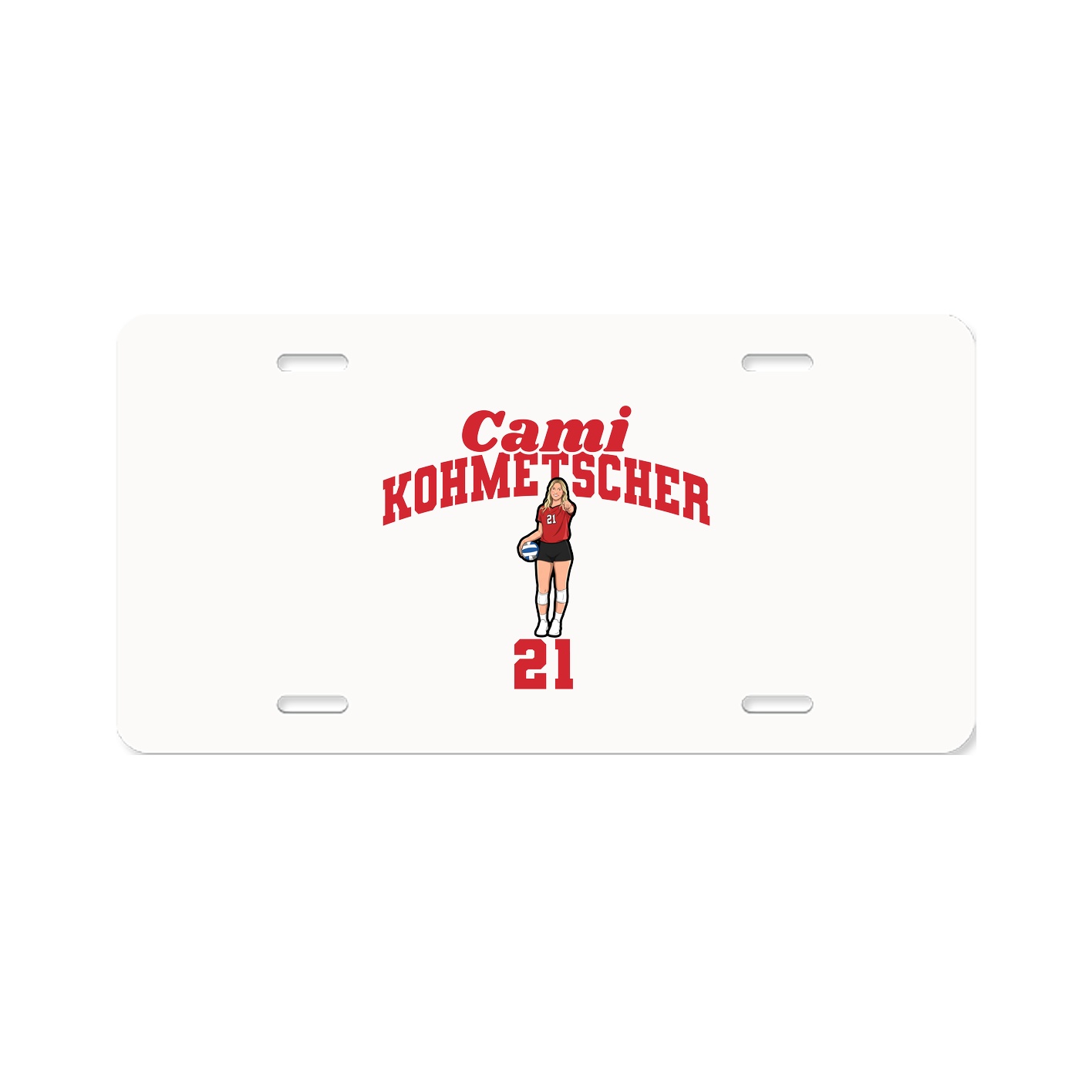 License Plate — Signature Arch in Classic