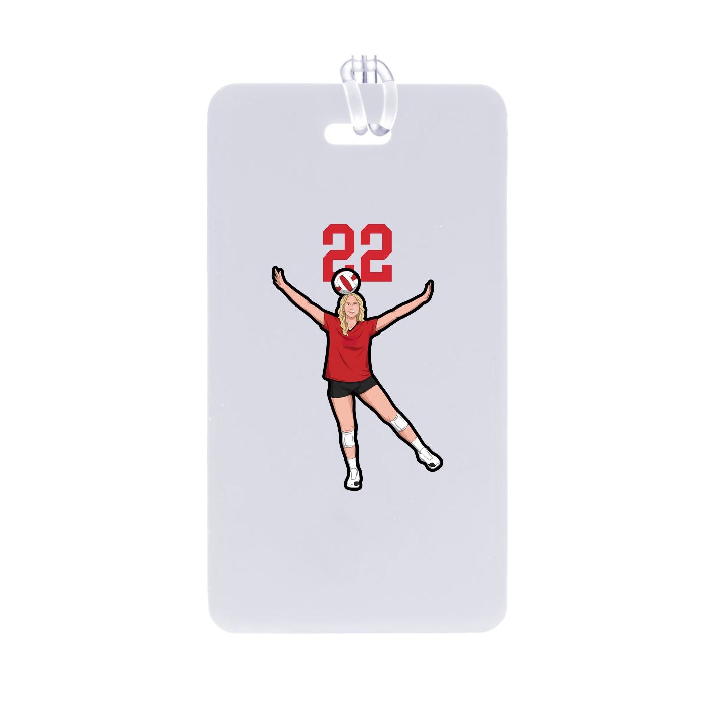 Bag Tag — Number Top in Classic