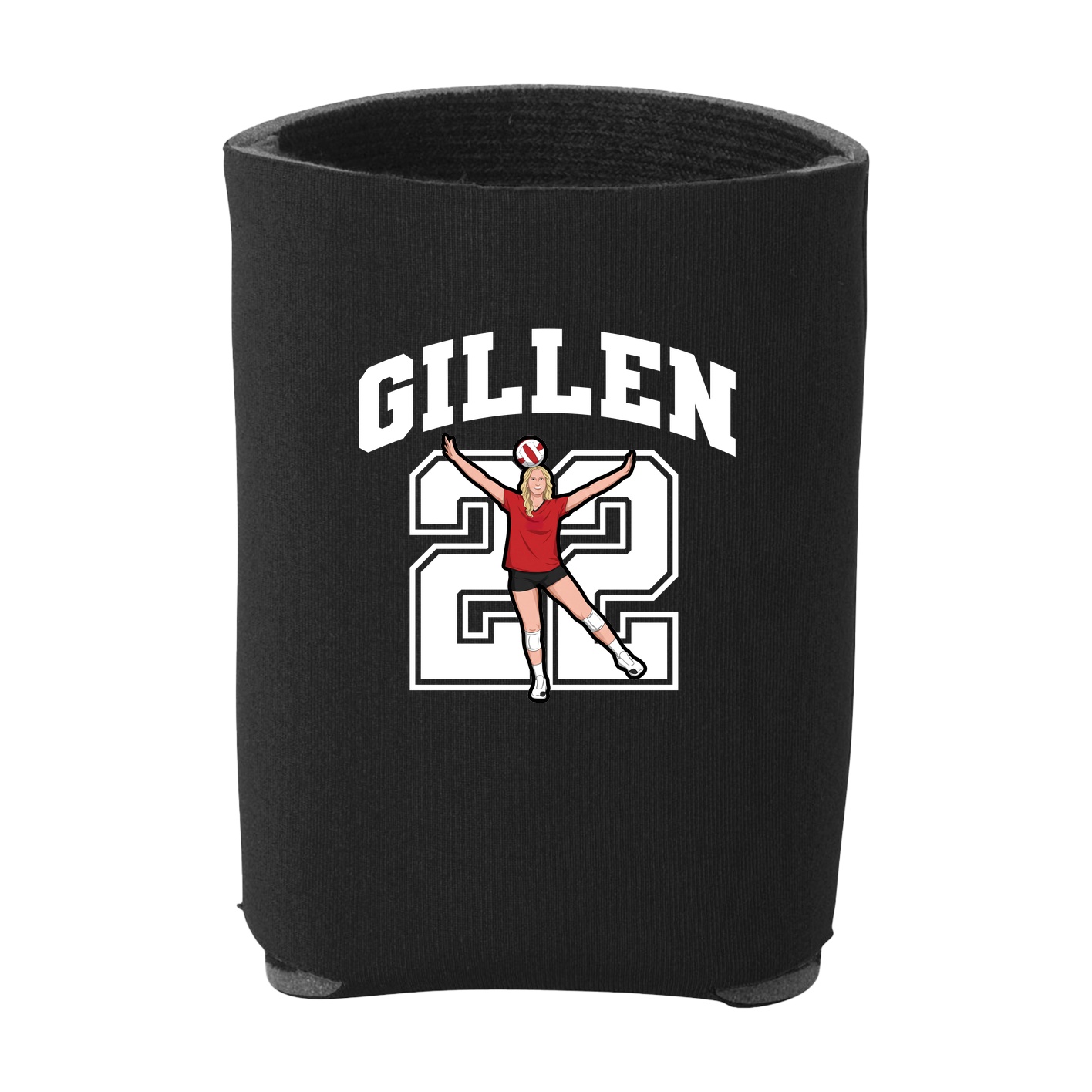 Can Holder — Number in Black