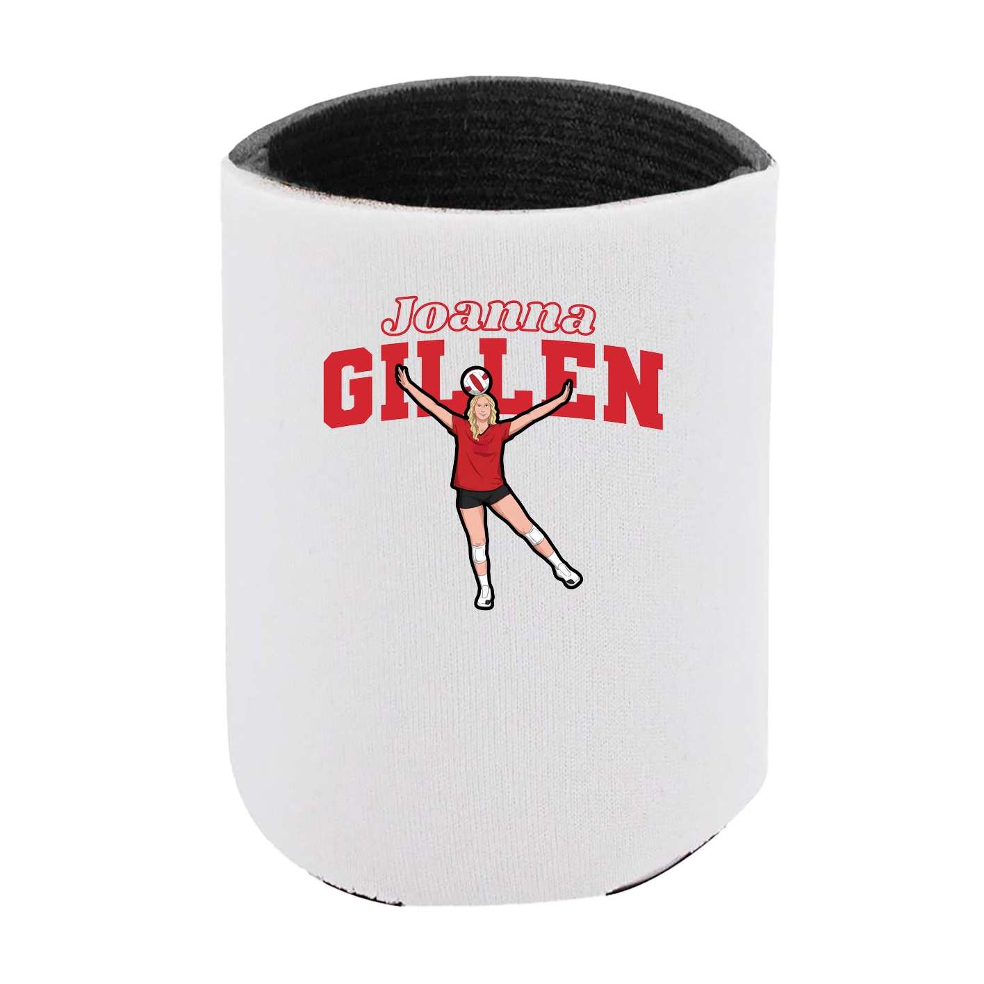 Can Holder — Name Arch in White