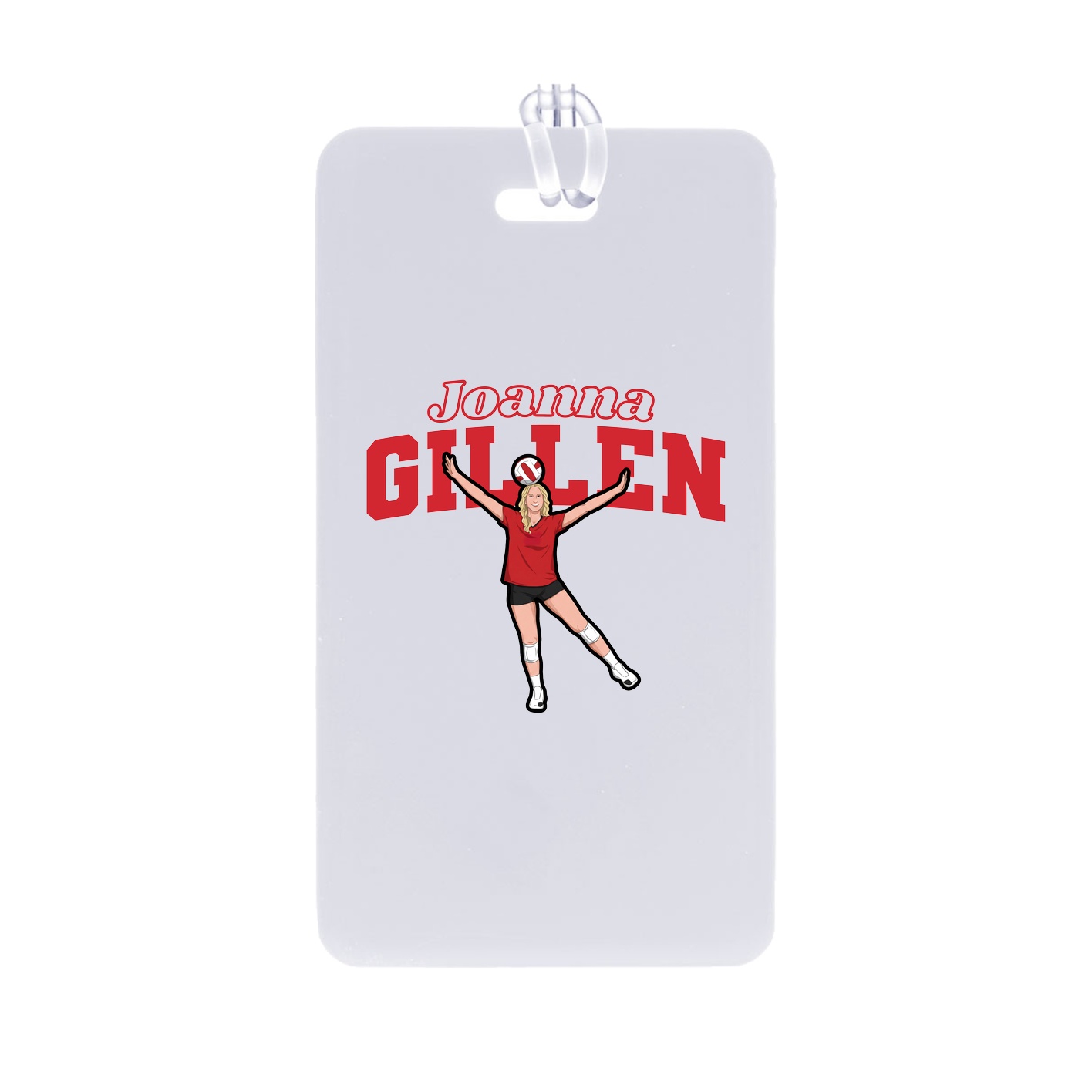 Bag Tag — Name Arch in Classic