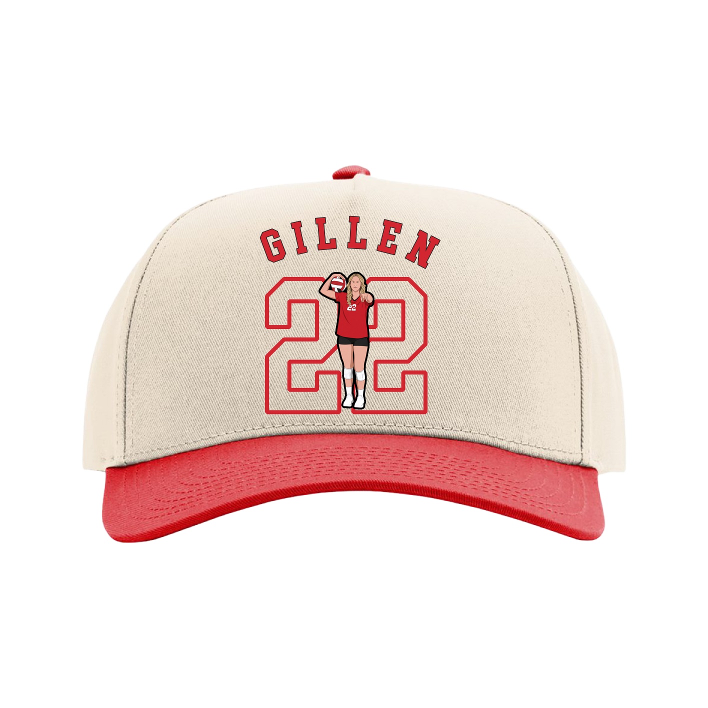 Full Fabric Five-Panel Champ Cap
