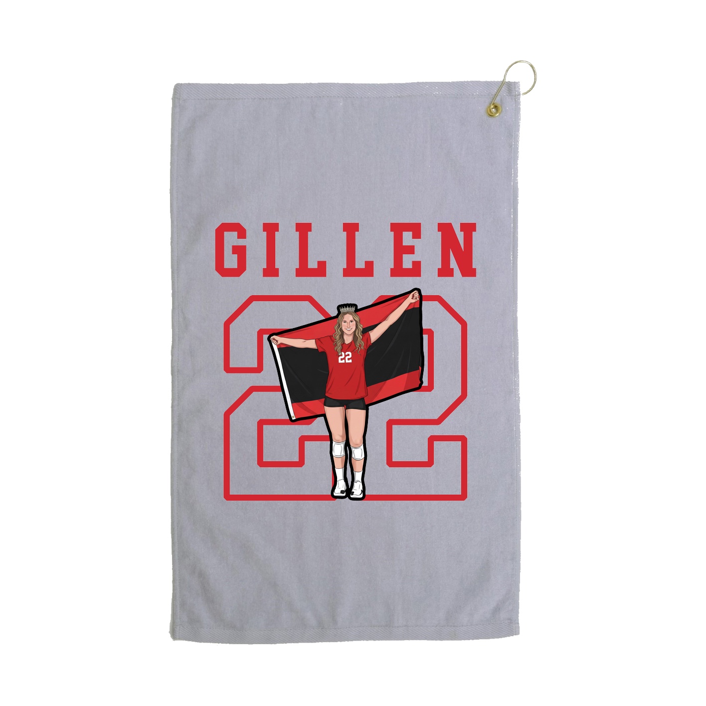 Golf Towel — Shirsey in Grey