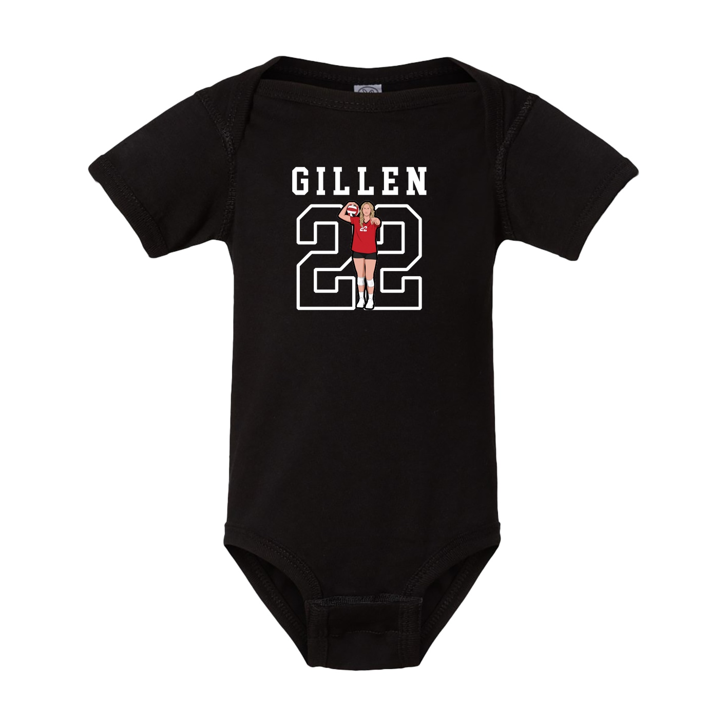 Baby Onesie — Shirsey in Black