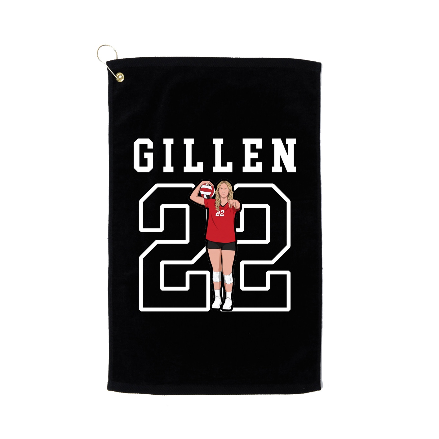 Golf Towel — Shirsey in Black