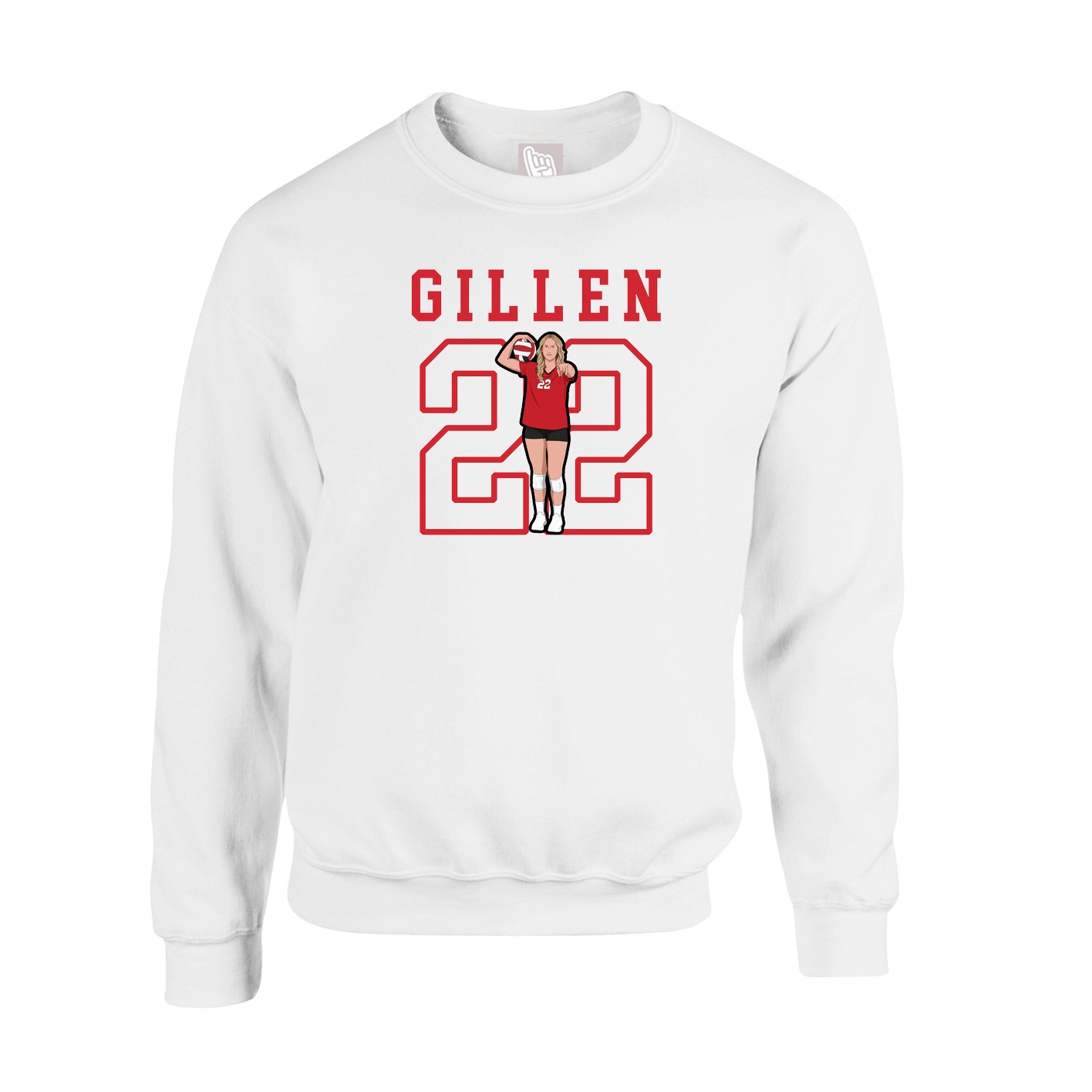 Fleece Crew — Shirsey in White