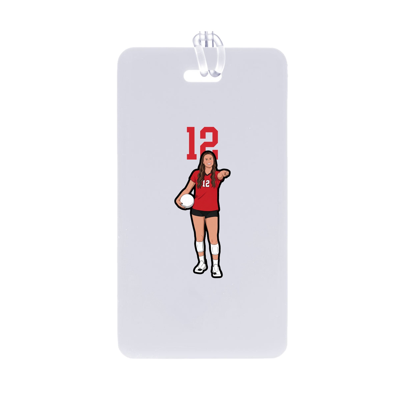 Bag Tag — Number Top in Classic