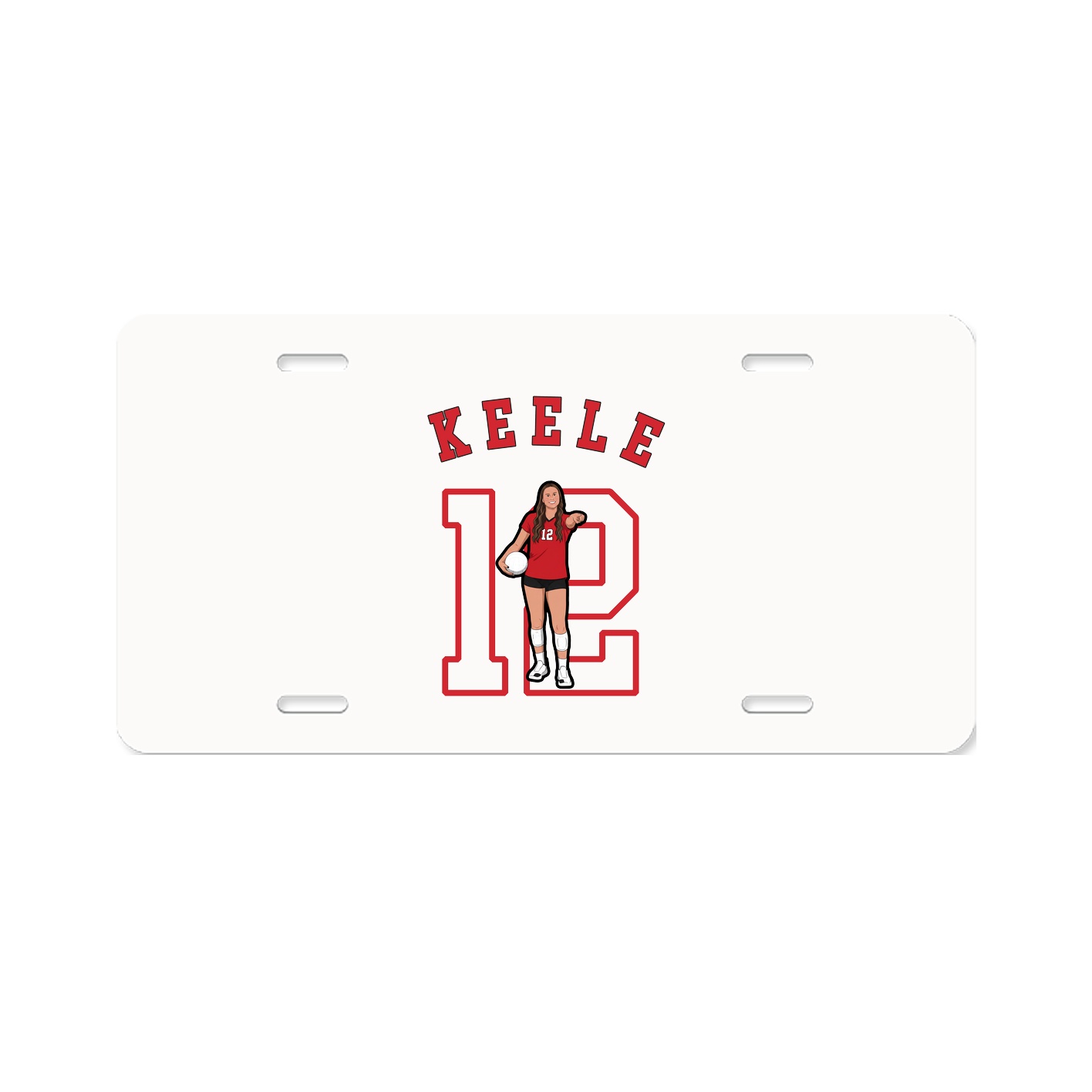 License Plate — Shirsey Arch in Classic