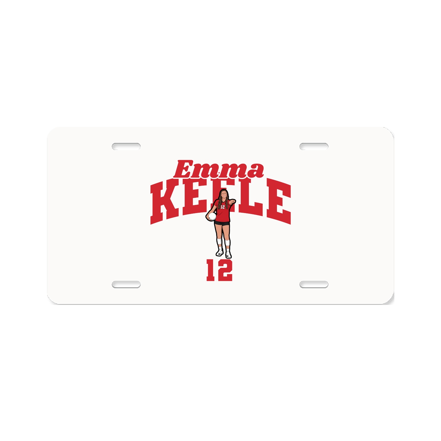 License Plate — Signature Arch in Classic